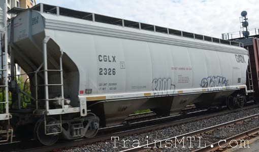Car/wagon CGLX2326 right side / coté droit